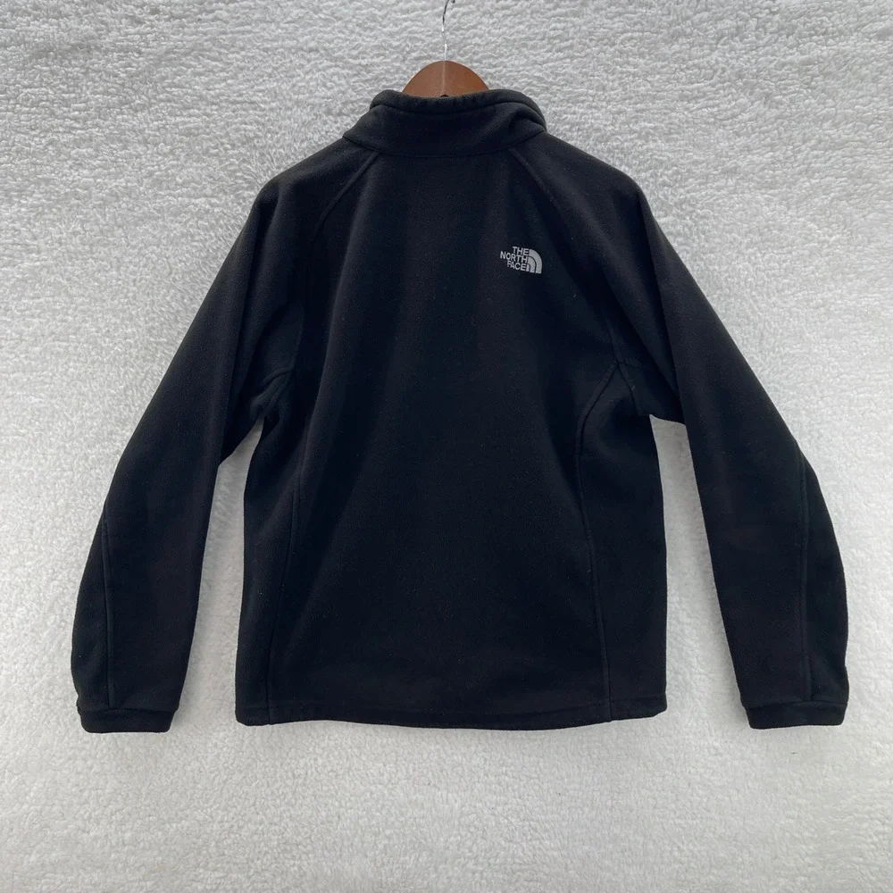 The North Face Jacket Mens Medium Black Fleece Full Zip Outdoor Gorpcore Hike
